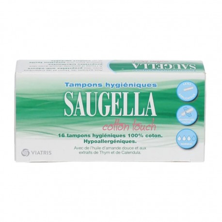 Saugella Cotton Touch Hygienic Tampons Normal 3700343901619