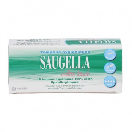 Saugella Cotton Touch Hygienic Tampons Super 3700343901626