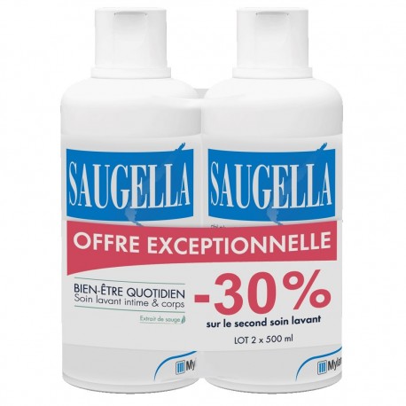 Saugella Dermoliquide 2 x 500 ml 3700343900063
