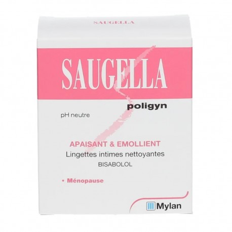 Saugella Poligyn 10 Lingettes Intimes Individuelles 3700343900131