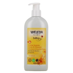 Weleda Baby Crème Lavante Corps et Cheveux Calendula 400 ml 3596200068706
