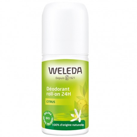 Weleda Déodorant Citrus 24H Roll-on 50 ml 3401360104617