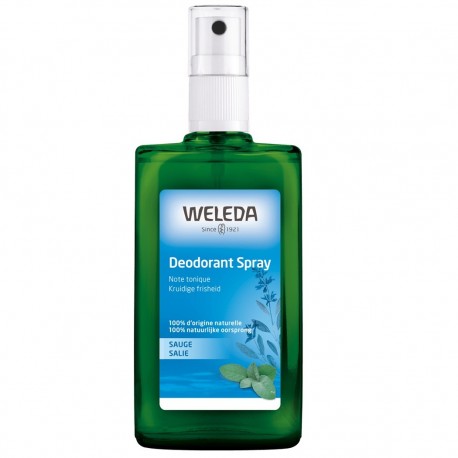 Weleda Déodorant Spray à La Sauge 100 ml 3596200062520