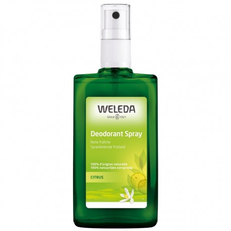 Weleda Déodorant Spray au Citrus 100 ml 3596200062513
