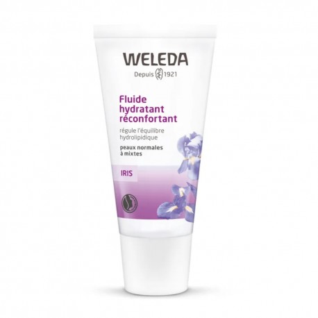 Weleda Iris Moisturizing Fluid Normal To Combination Skin 30 ml 3596200081750