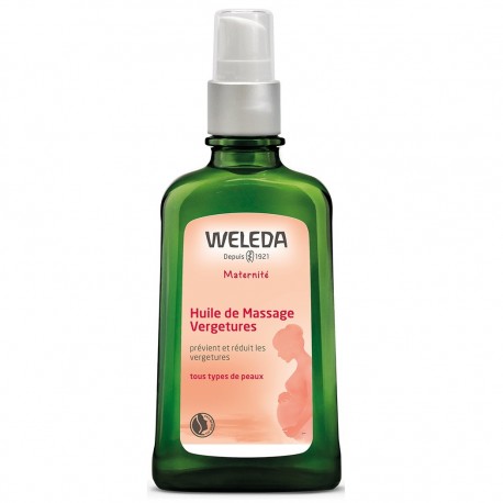 Weleda Huile de Massage Vergetures 100 ml 3401360226937