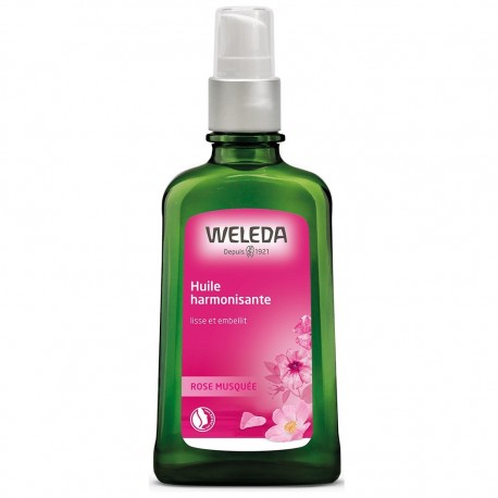 Weleda Huile Harmonisante à La Rose Musquée 100 ml 3401360226913