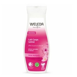 Weleda Lait Corps Satiné à la Rose Musquée 200 ml