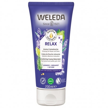 Weleda Relax Crème de Douche Relaxante 200 ml 7611916160776