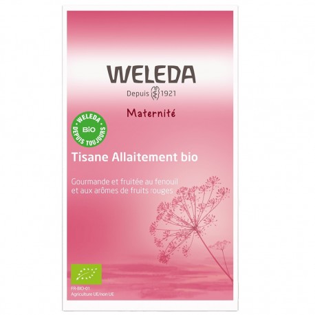 Weleda Tisane Allaitement Fruits Rouges 20 Sachets 3401560191141