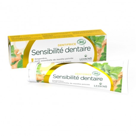 Lehning Toothpaste Sensitivity Organic 80 g 3661744051405