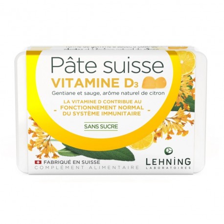 Lehning Pâte Suisse Vitamin D3 50 g 3661744050088