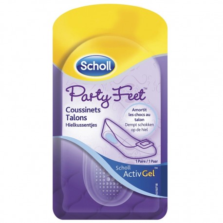 Scholl Activgel Party Feet Gel Heel Cushions 3059949932405