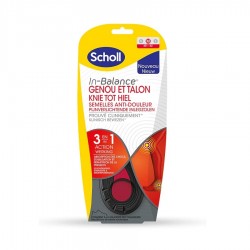 Scholl Expert Support Semelles Anti Douleur Genou Talon Taille M 3059949933549