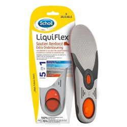 Scholl LiquiFlex Semelles Soutien Renforcé Femmes Taille S