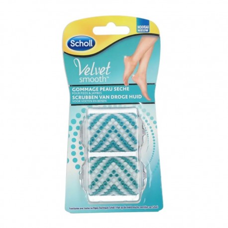 Scholl Velvet Smooth Dry Skin Scrub Rollers 3059949932498