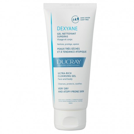 Ducray Dexyane Gel Nettoyant Surgras 100 ml 3282770113556