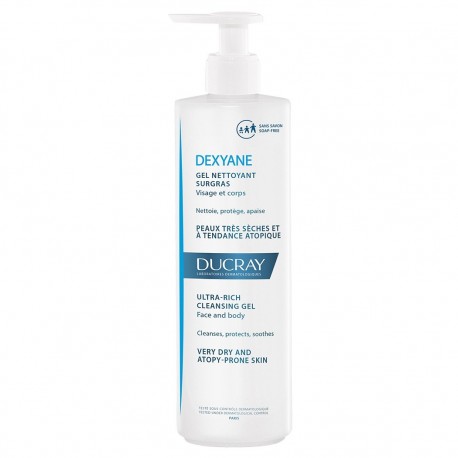 Ducray Dexyane Ultra-Rich Cleansing Gel 400 ml 3282770053029