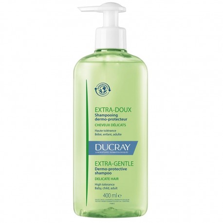 Ducray Extra-Gentle Dermo-Protective Shampoo Pump Bottle 400 ml 3282770148282