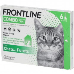 Frontline Combo Spot-On Cat 6 Pipettes 3661103006022