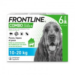 Frontline Combo Spot-On Chien M 10-20Kg 6 Pipettes 3661103006008
