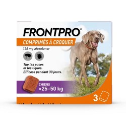 Frontline Frontpro Comprimés à Croquer Chiens 25-50 kg 4064951018800