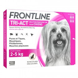 Frontline TRI-ACT Dogs 2-5 kg 6 Pipettes