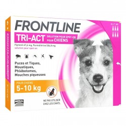 Frontline TRI-ACT Dogs 5-10 kg 6 Pipettes 3661103046851