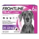 Frontline TRI-ACT Dogs 20-40 kg 6 Pipettes 3661103046875