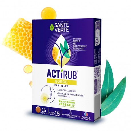 Santé Verte Actirub Pastilles 3700695220536