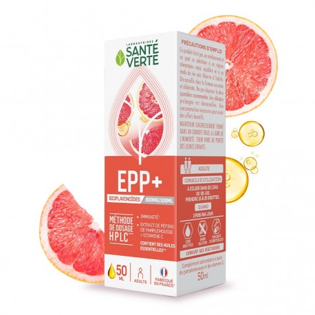 Santé Verte EPP 800 Extrait de Pépins de Pamplemousse 50 ml 5060072731757