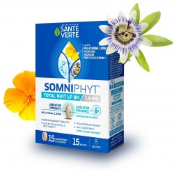 Santé Verte Somiphyt Total Night LP 8H 1.9mg 15 Tablets