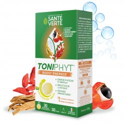 Santé Verte Toniphyt Boost Énergie Citron Vert Menthe 30 Comprimés