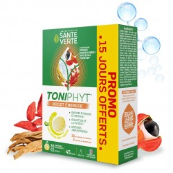 Santé Verte Toniphyt Boost Énergie Citron Vert Menthe 45 Comprimés