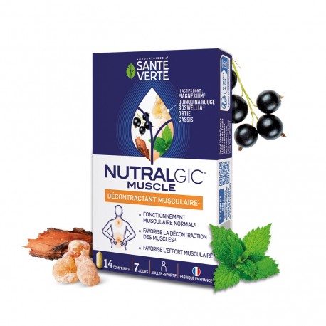 Santé Verte Nutralgic Muscle 14 Comprimés 3700695240107