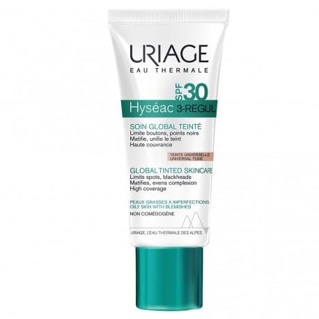 Uriage Hyséac 3-Regul Soin Global Teinté SPF30 40 ml 3661434005534