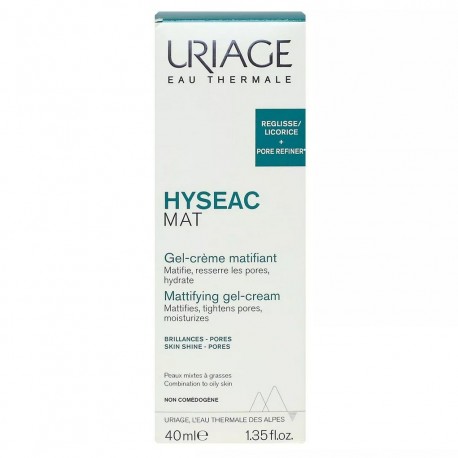 Uriage Hyseac Mat' Mattifying Gel-Cream 40 ml 3661434010033