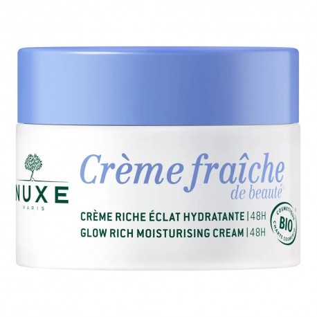 Nuxe Crème Fraîche de Beauté Glow Rich Moisturizing Cream 48H 50 ml 3264680037375