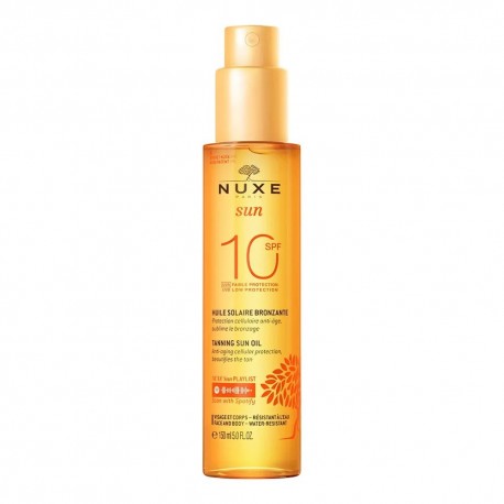 Nuxe Sun Huile Solaire Bronzante Faible Protection SPF10 150 ml 3264680005862