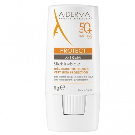 Aderma Protect X-Trem Stick Invisible SPF50+ 8 g 3282770206210