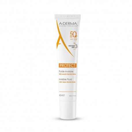 Aderma Protect Fluide Invisible Très Haute Protection SPF50+ 40 ml 3282770202144