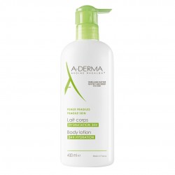 Aderma Lait Corps Hydratation 24H 400 ml