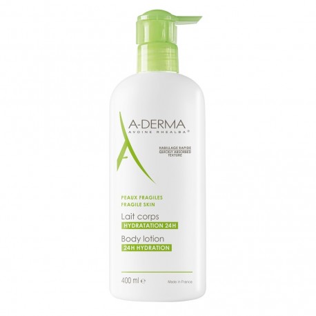 Aderma Body Lotion 24H Hydratation 400 ml 3282770030211