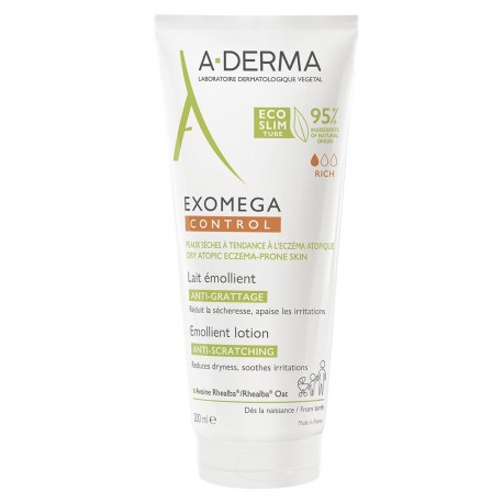 Aderma Exomega Control Emollient Lotion Anti-Scratching 200 ml 3282770149753