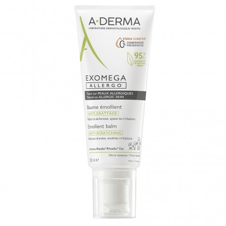 Aderma Exomega Allergo Emollient Balm Anti-Scratching 200 ml 3282770149814