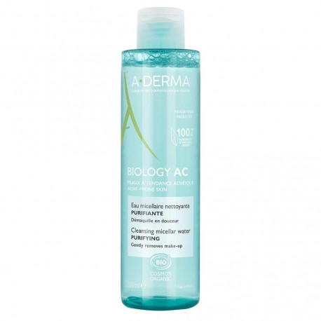 Aderma Biology AC Eau Micellaire Nettoyante Purifiante Bio 200 ml 3282770153026