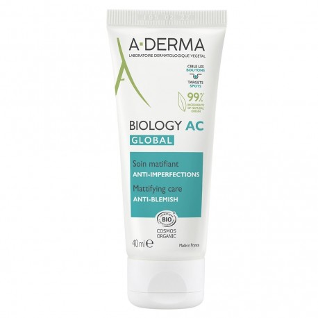 Aderma Biology AC Global Mattifying Care Anti-Blemish 40 ml 3282770388916