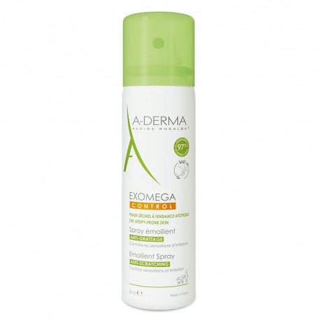 Aderma Exomega Control Spray Émollient Anti-Grattage 50 ml 3282770149784