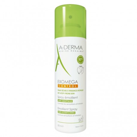 Aderma Exomega Control Spray Émollient Anti-Grattage 200 ml 3282770149777