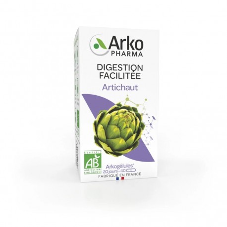 Arkogélules Artichaut Bio 40 Gélules 3578835503173